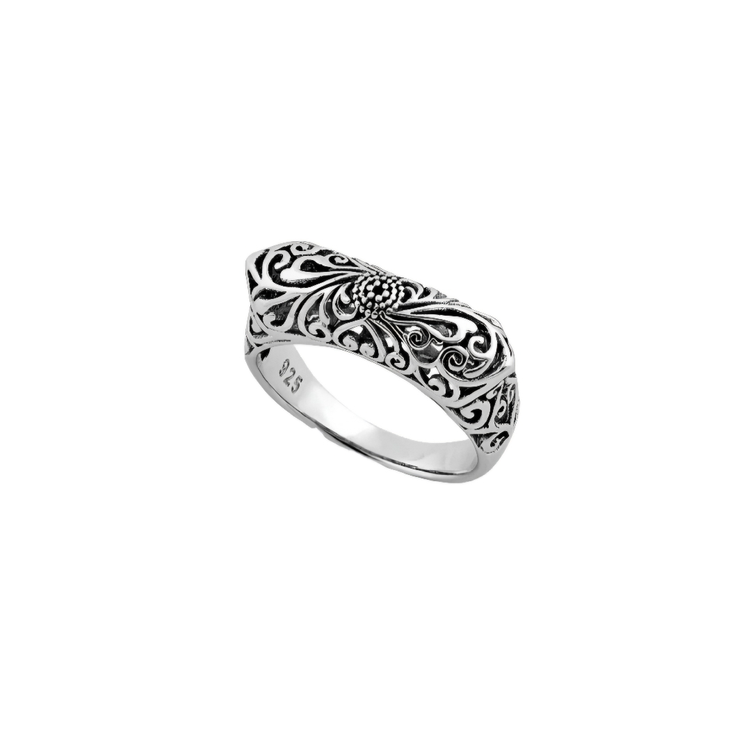 Floral Bar Ring 99$